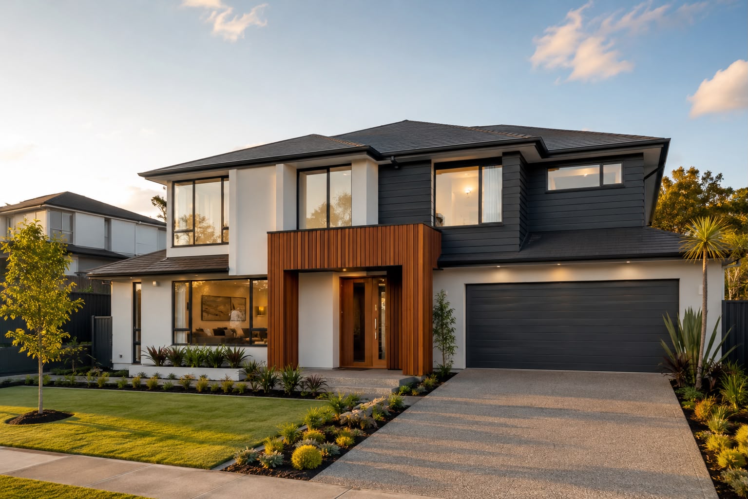 Solid Point Projects modern residential building project