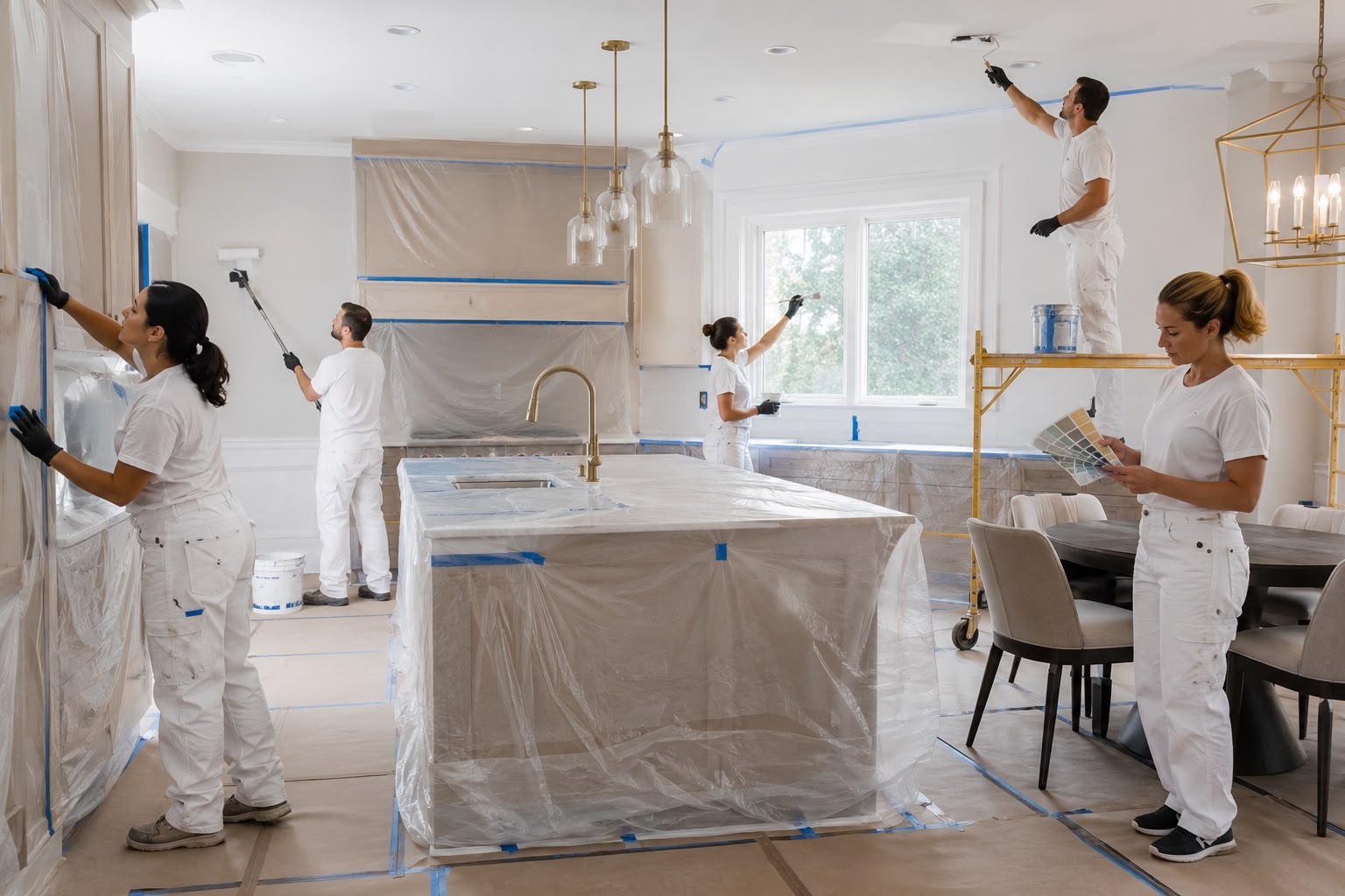 Commercial Painting services by Solid Point Projects Ltd in Auckland and the North Shore