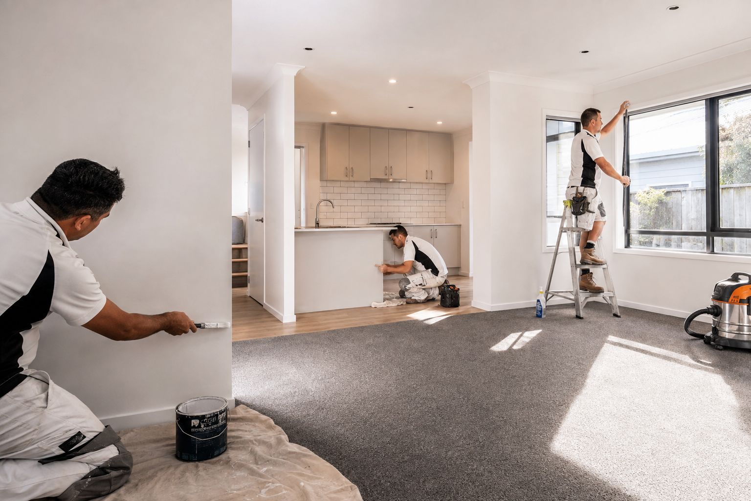 Interior Painting services by Solid Point Projects Ltd in Auckland and the North Shore