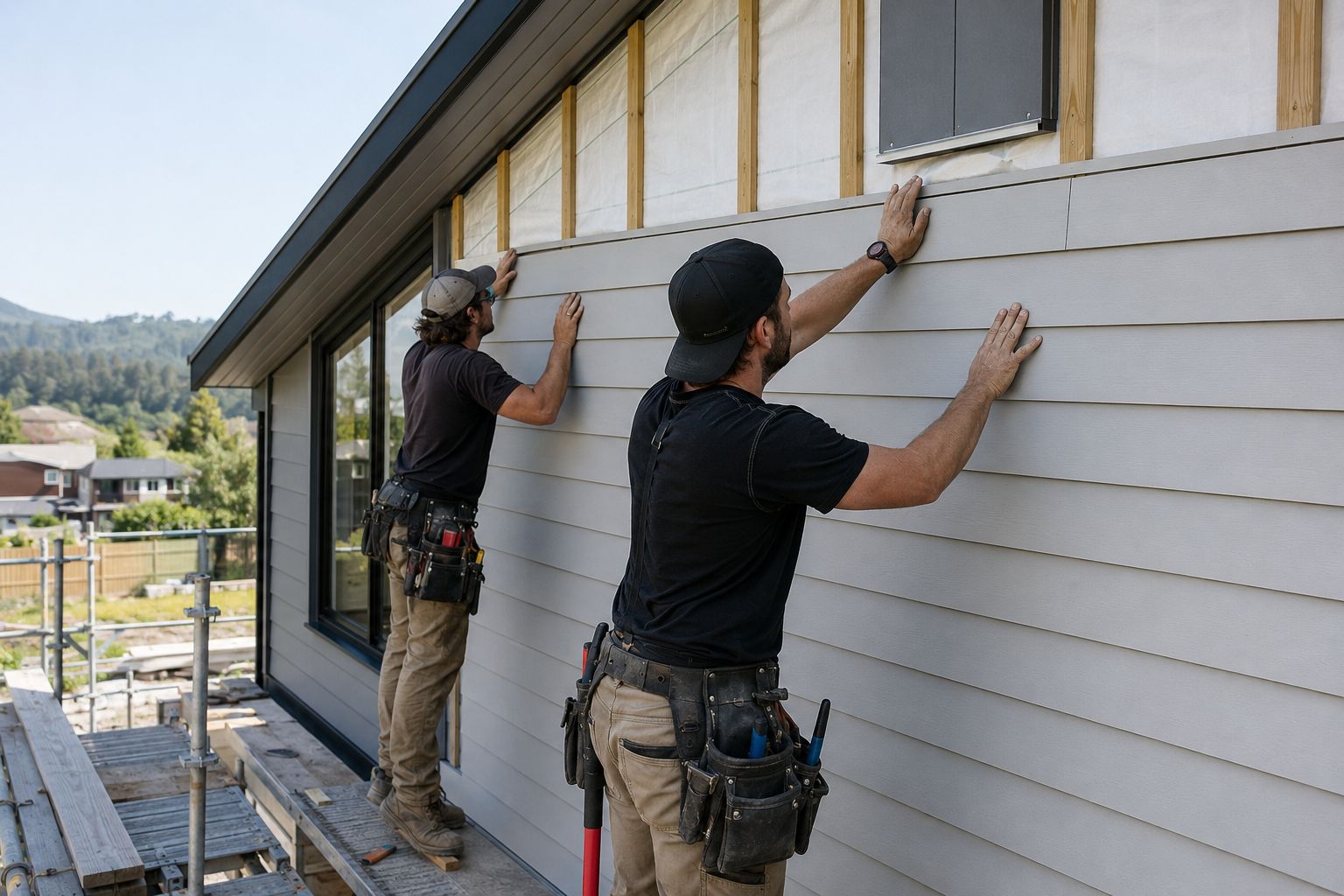 New Cladding Installation services by Solid Point Projects Ltd in Auckland and the North Shore